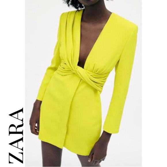 Zara Dresses & Skirts - 🎉HOST PICK🎉 Zara Women's Long Sleeve Blazer Dress Size XS